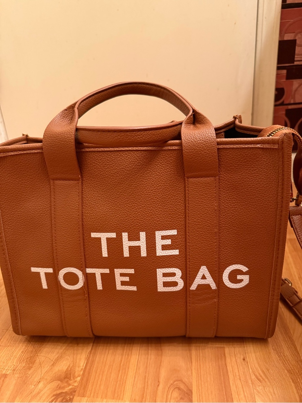 The Tote Bag Brown Leather